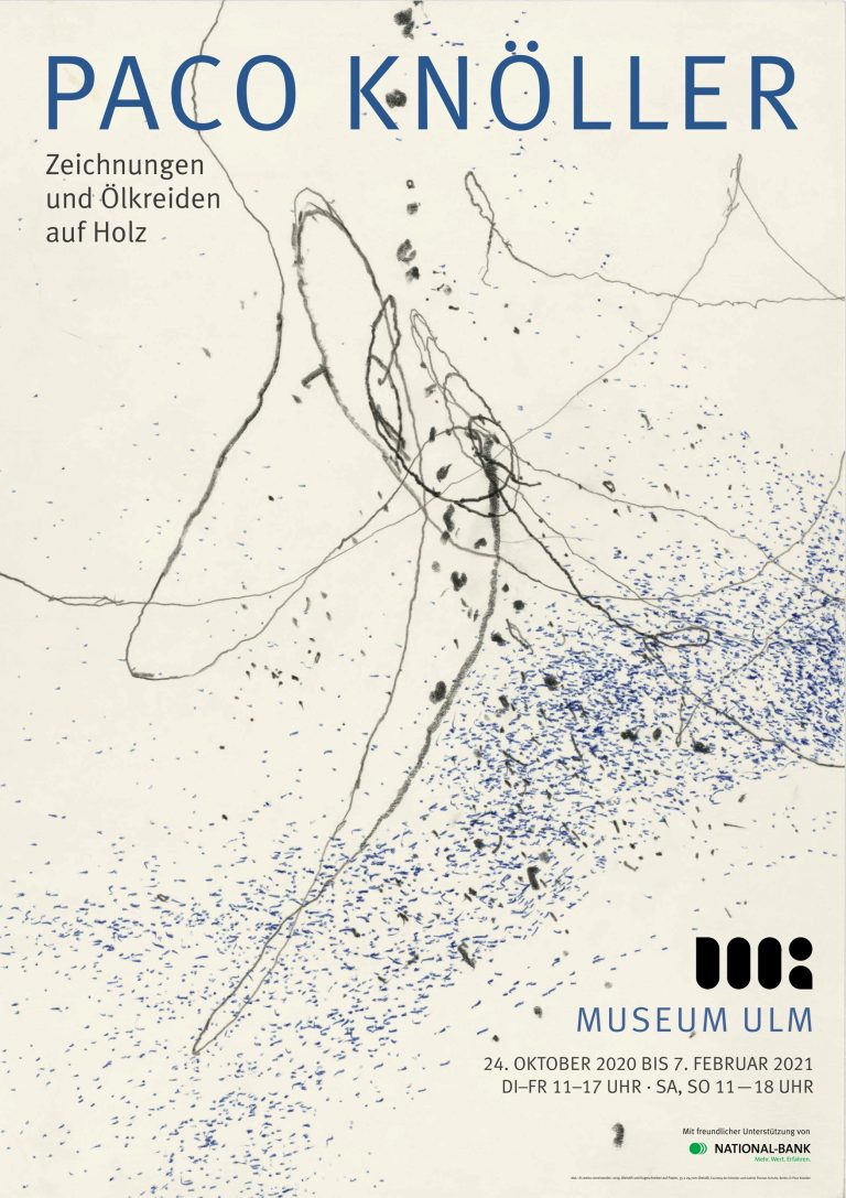 AUSSTELLUNGSLAKAT PACO KNÖLLER
