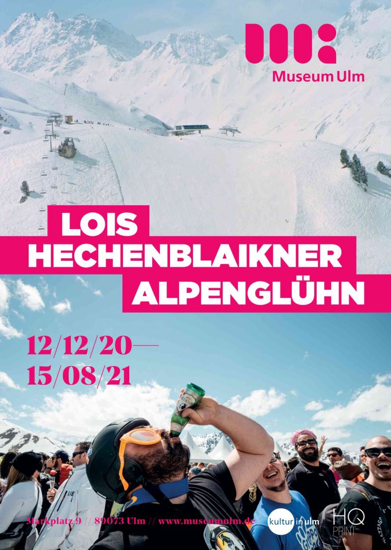 AUSSTELLUNGSPLAKT LOIS HECHENBLAIKNER - ALPENGLÜHN