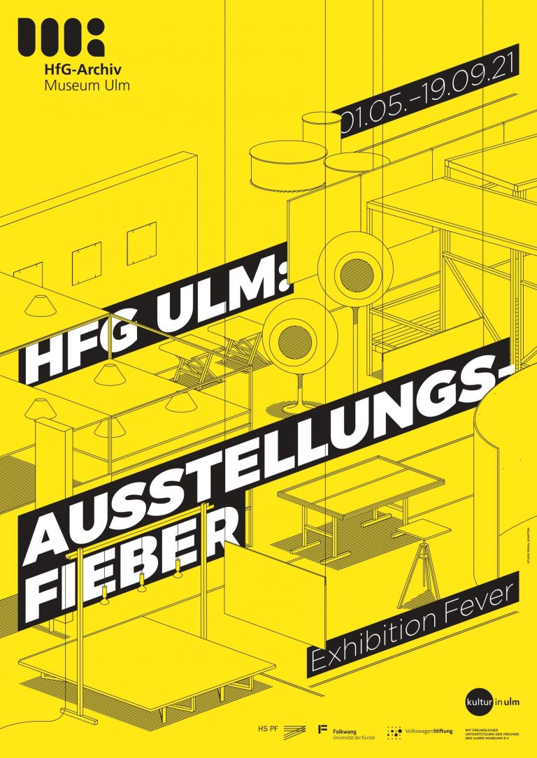 PLAKAT AUSSTELLUNGSFIEBER HFG-ARCHIV