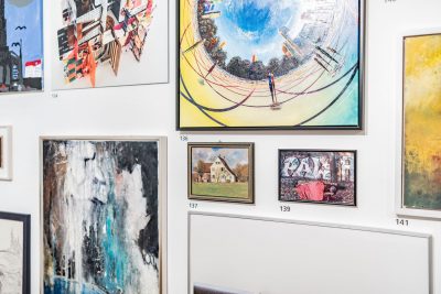 Ausstellungsansicht (2), Das schönste Bild bei mir zuhaus, 2021, Foto Oleg Kauz