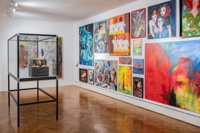 Ausstellungsansicht (3), Das schönste Bild bei mir zuhaus, 2021, Foto Oleg Kauz