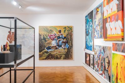 Ausstellungsansicht (4), Das schönste Bild bei mir zuhaus, 2021, Foto Oleg Kauz