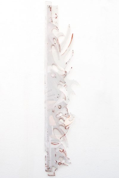 Julian Westermann, Modell Geist 1, Vivak, Acrylfarbe, 2021