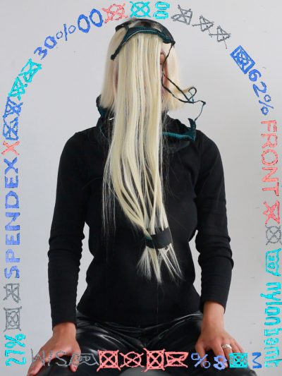 Maryna Makarenko, Julian Westermann, Suit thing, cloth thing, head thing, Video Still, 2021