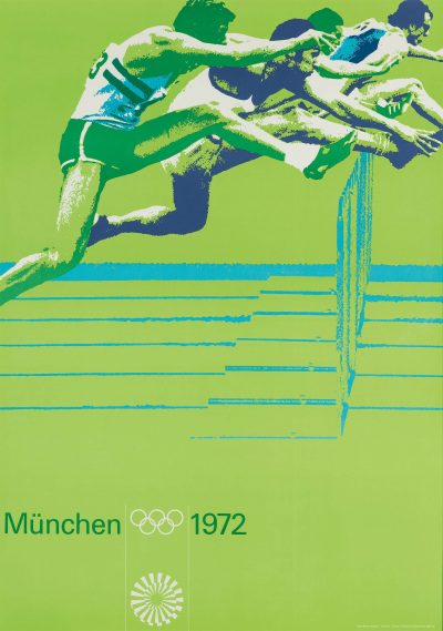 Otl Aicher und Mitarbeiter, Olympische Spiele 1972 München, Entwurf 1970-71, © Florian Aicher HfG-Archiv - Museum Ulm