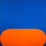 Ellsworth Kelly, Orange Blue, 1964-65, Öl auf Leinwand, Museum Ulm, © Ellsworth Kelly Foundation