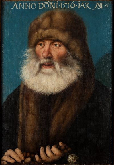Martin Schaffner, Bildnis des Eitel Besserer, 1516, Mischtechnik auf Holz, Museum Ulm, Foto Bernd Kegler