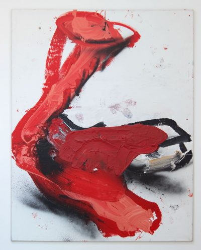 Dieter Krieg, Ohne Titel (Entenfuß), 1995, Acryl auf Leinwand, Museum Ulm, (c) VG Bild-Kunst, Bonn 2022