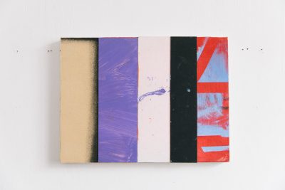 Jost Münster, CAVU 7, 2018, Acryl, Karton, Holz, Leinwand , Courtesy by the artist