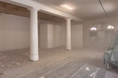 Am 25. September beginnen die Abbrucharbeiten in der Gewerbebank