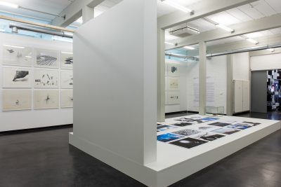 The exhibition "Hans Dieter Schaal. Ulm Minster meets Lake Constance", photograph by Oleg Kuchar © HfG-Archiv Museum Ulm