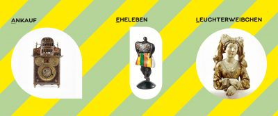 In unserer neuen Ausstellung zeigen wir Stücke aus unserer Sammlung. Zuerst geordnet von A bis L – später von M bis Z